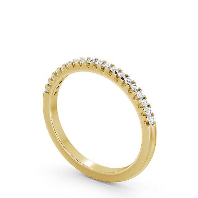 Half Eternity Ring, Round Cut Classic Petite