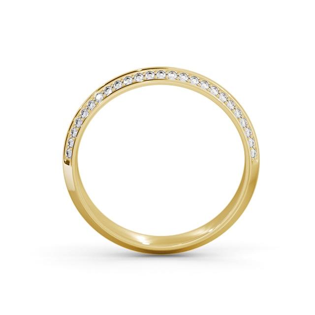 Double Edged Half Eternity Ring, Round Cut