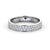 Full Eternity Ring, Round Cut Double Row