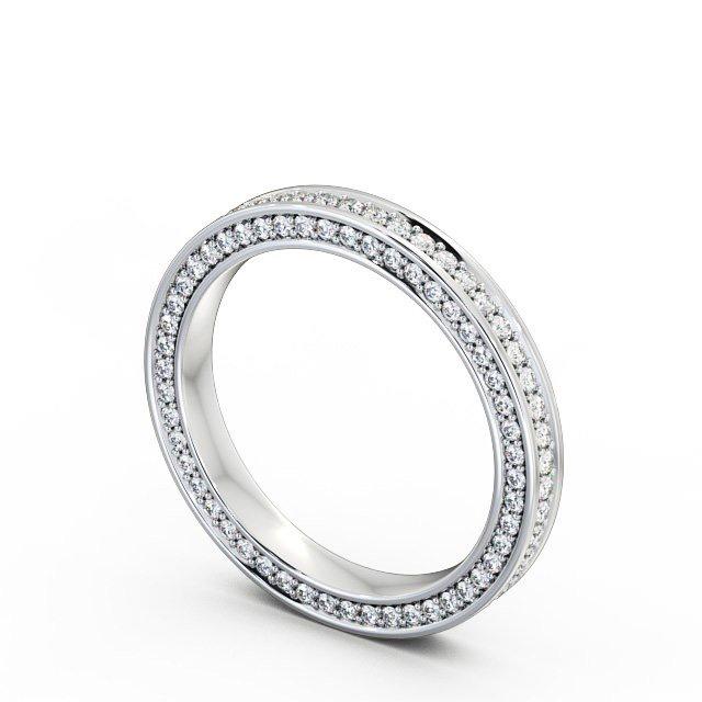 Full Eternity Ring, Round Cut, Stone Set Sides