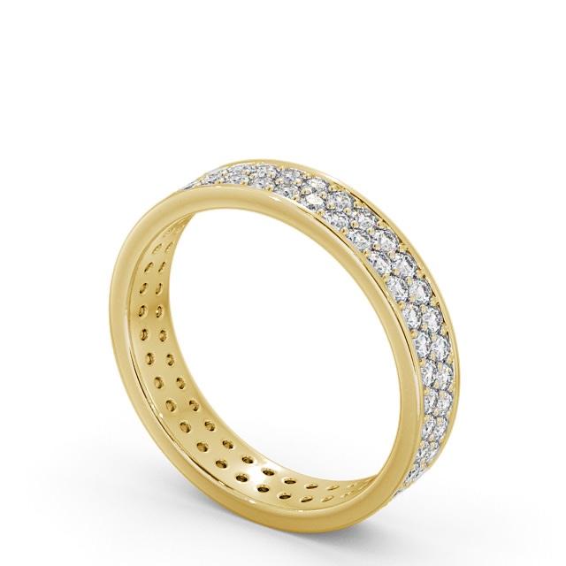 Full Eternity Ring, Round Cut Double Row