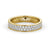 Full Eternity Ring, Round Cut Double Row