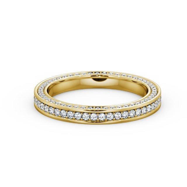 Full Eternity Ring, Round Cut, Stone Set Sides