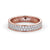 Full Eternity Ring, Round Cut Double Row