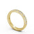 Half Eternity Ring, Round Cut Vintage Design