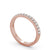 Classic Half Eternity Ring, Round Cut