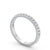 Classic Half Eternity Ring, Round Cut