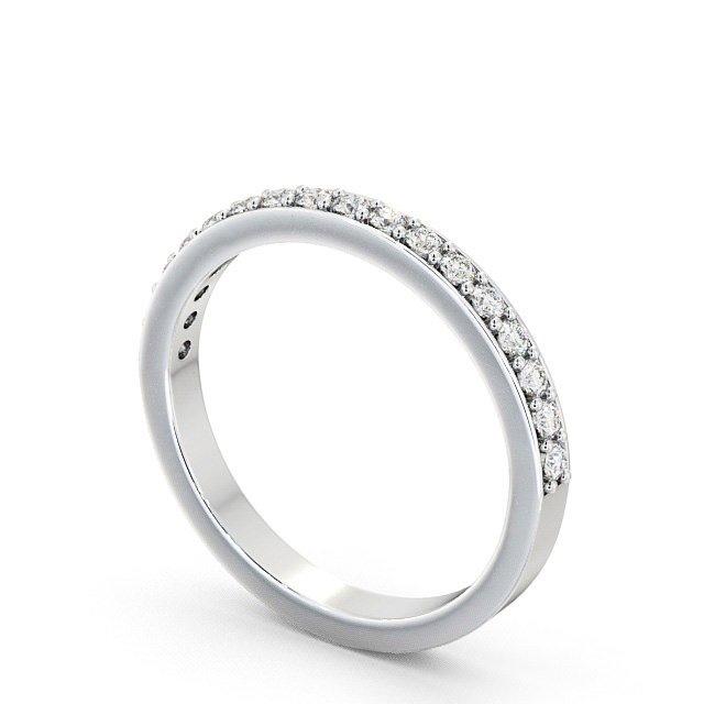 Classic Half Eternity Ring, Round Cut