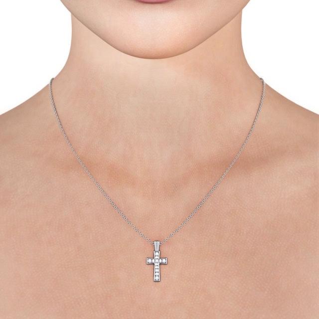 Cross Pendant 0.40ct