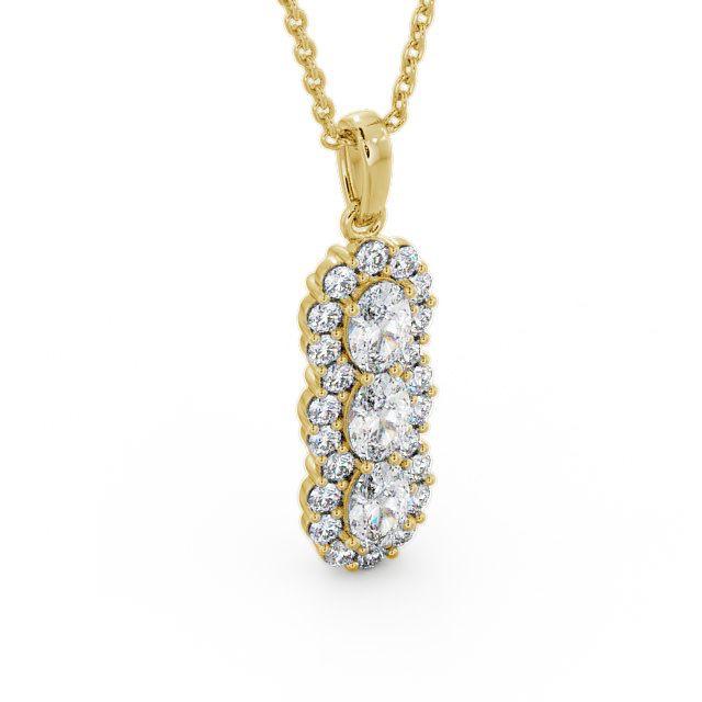 Drop Vintage Style Pendant 1.85ct