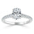 Oval Cut Moissanite Engagement Ring, Classic Style