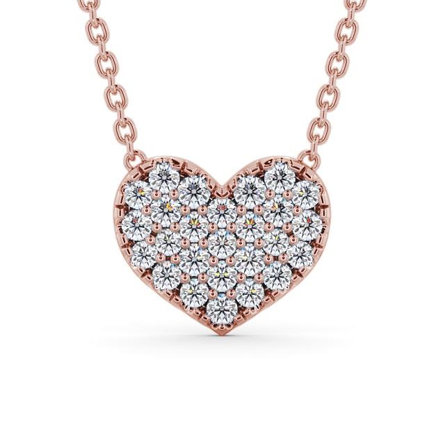 Heart Shaped Pendant 0.55ct