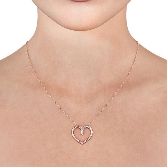 Copy of Heart Shaped Pendant 0.20ct