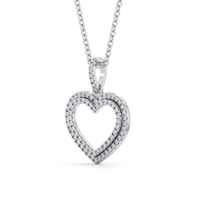 Heart Shaped Pendant 0.50ct