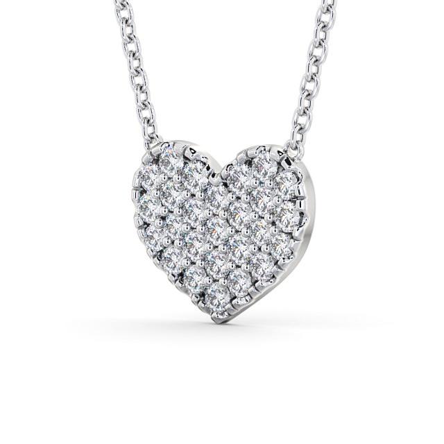 Heart Shaped Pendant 0.55ct