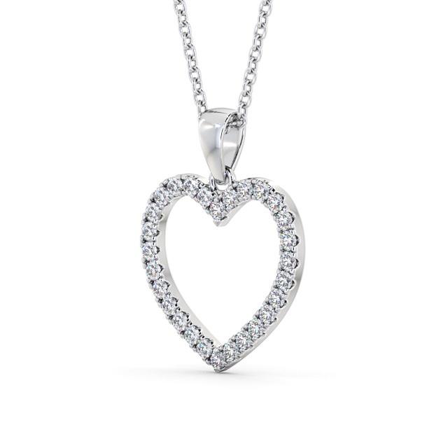 Heart Shaped Pendant 0.70ct