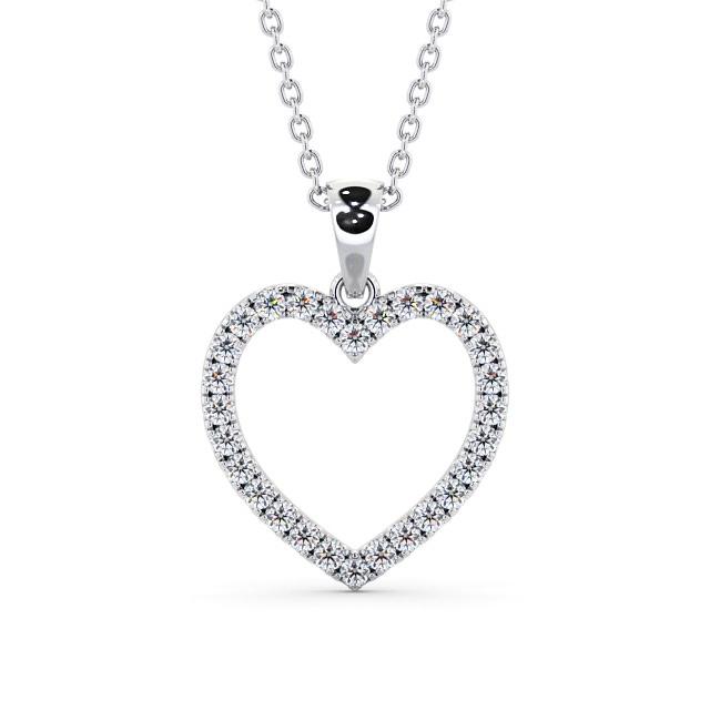 Heart Shaped Pendant 0.70ct