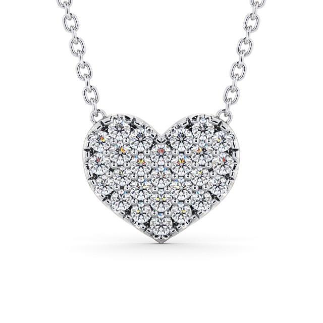 Heart Shaped Pendant 0.55ct