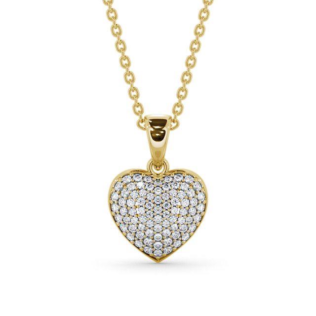 Heart Shaped Pendant 0.50ct