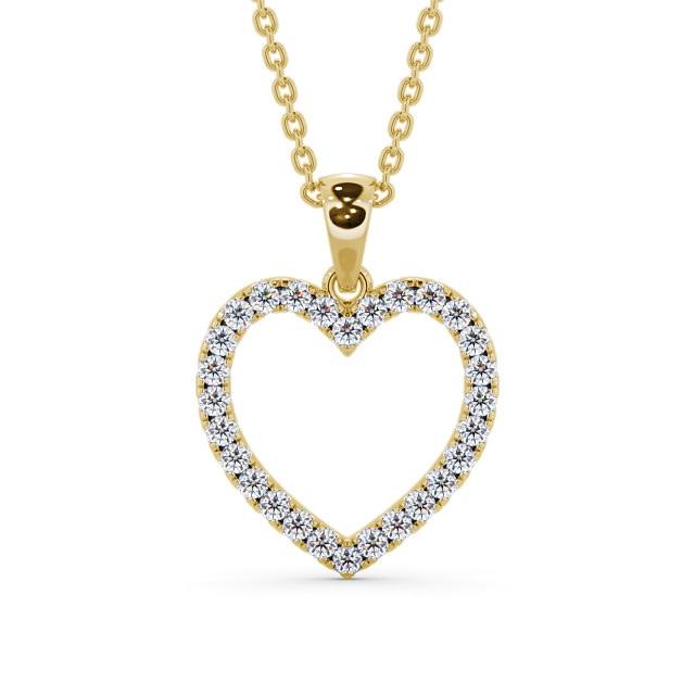 Heart Shaped Pendant 0.70ct