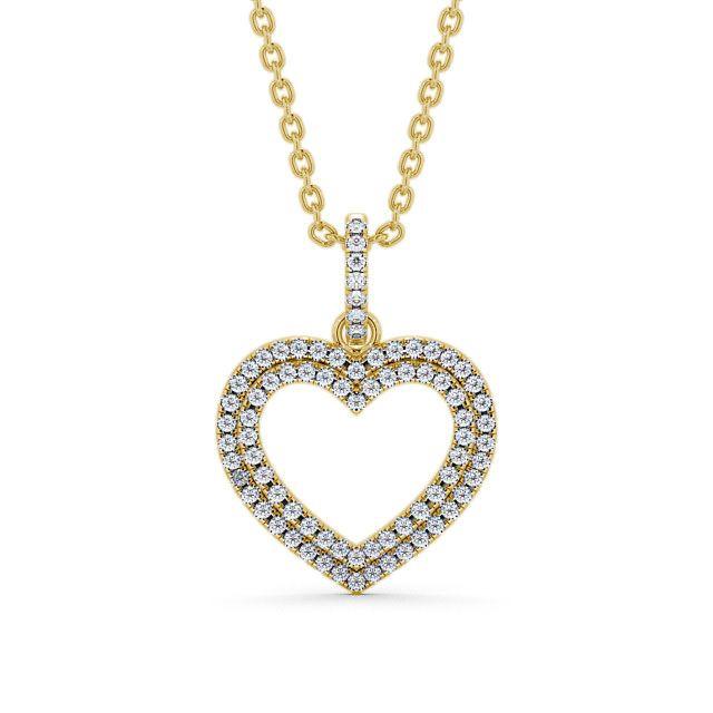 Heart Shaped Pendant 0.50ct