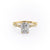 Radiant Cut Moissanite Engagement Ring, Vintage Design