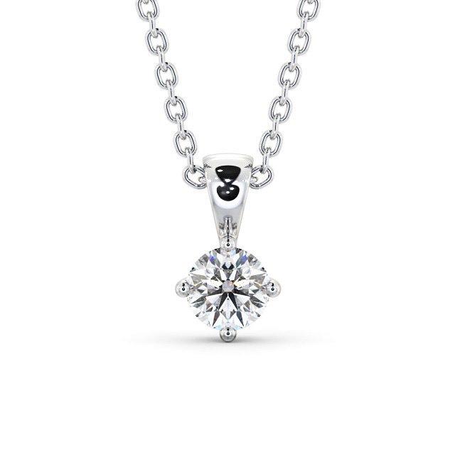 Copy of Round Cut Classic Solitaire Pendant